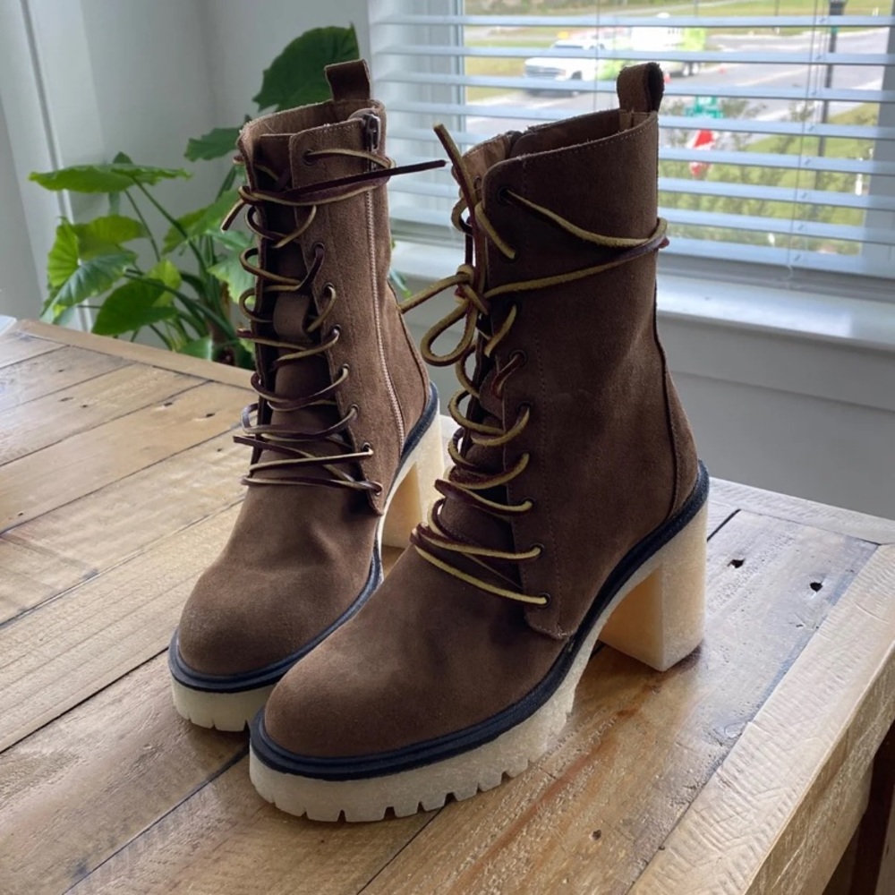 Free People Dylan Lace Up Boot